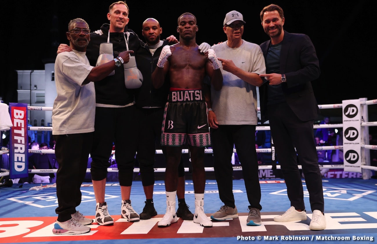 Joshua Buatsi boxing image / photo