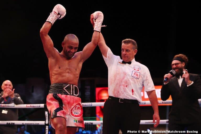 Photos: Kid Galahad too much for Jazza Dickens