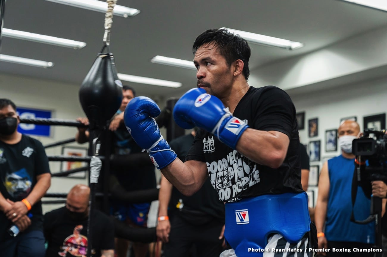 Manny Pacquiao: I'm taking Yordenis Ugas very seriously