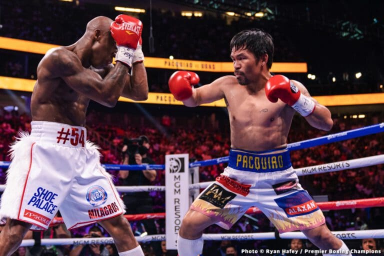 Manny Pacquiao Talks About His Upcoming Exhibition Bout, Says He Is Not Coming Back For Real