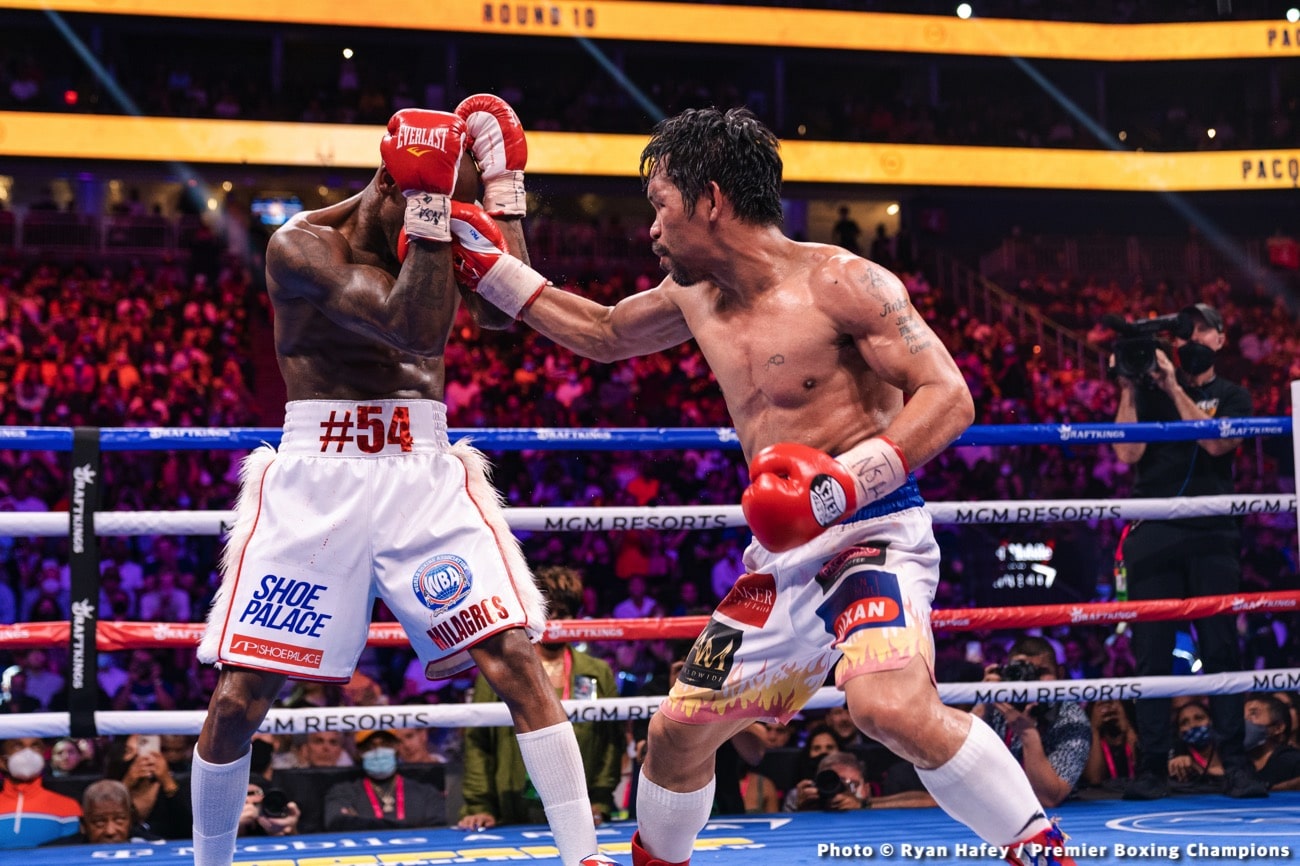Yordenis Ugas shocks Manny Pacquiao - Boxing Results