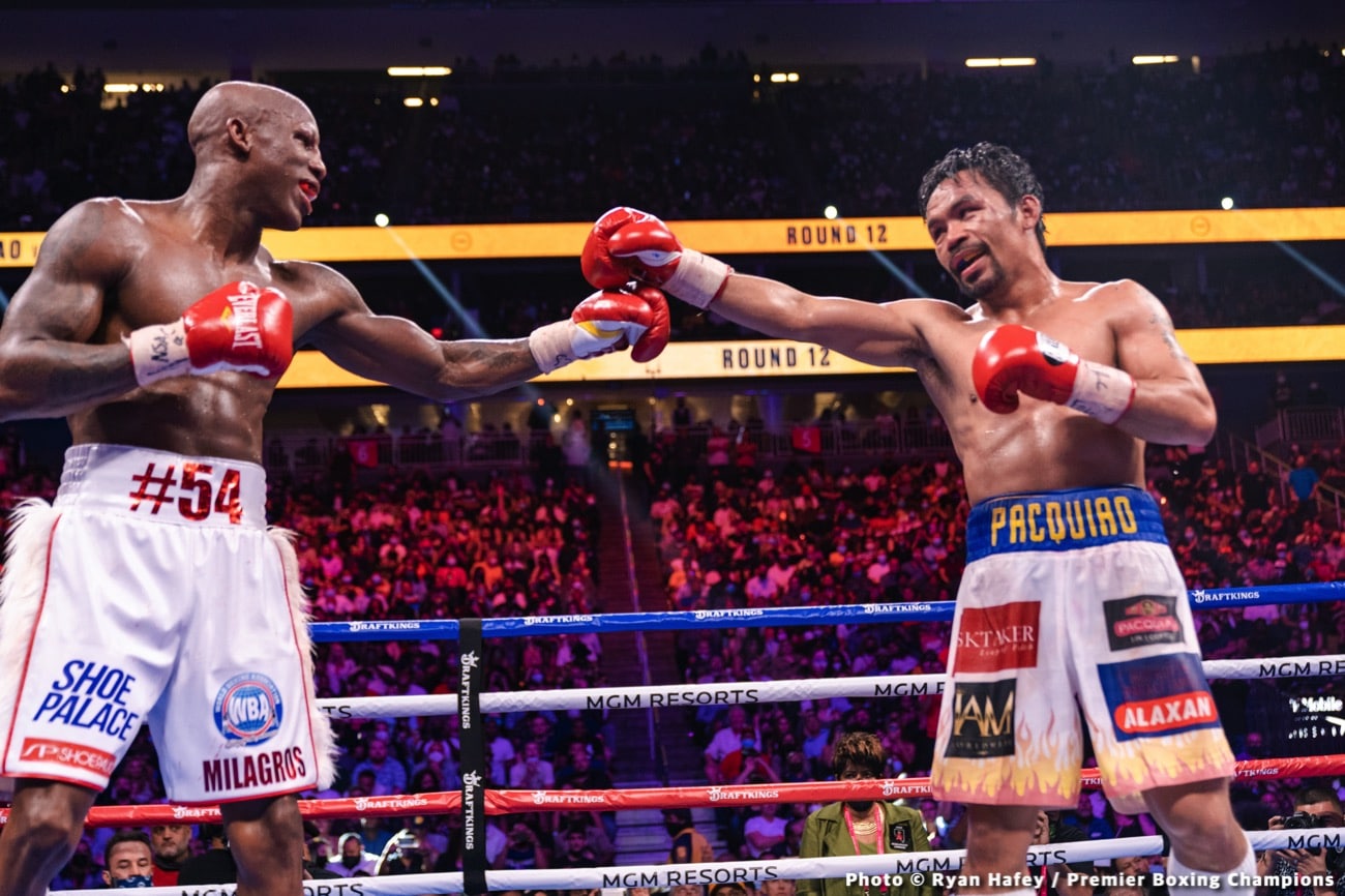 Yordenis Ugas shocks Manny Pacquiao - Boxing Results