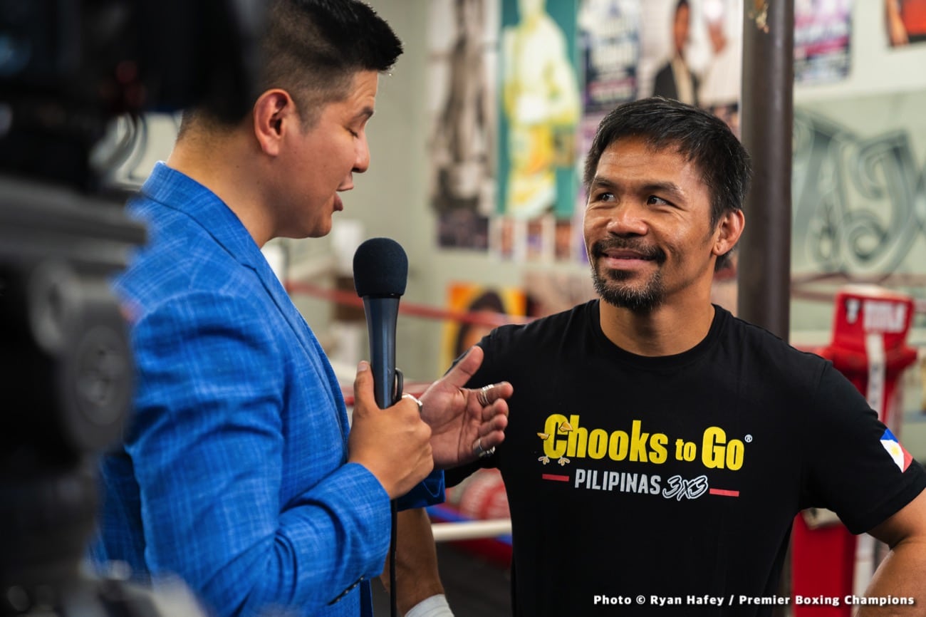 Mikey Garcia reacts to Spence's eye injury, talks Pacquiao vs. Ugas