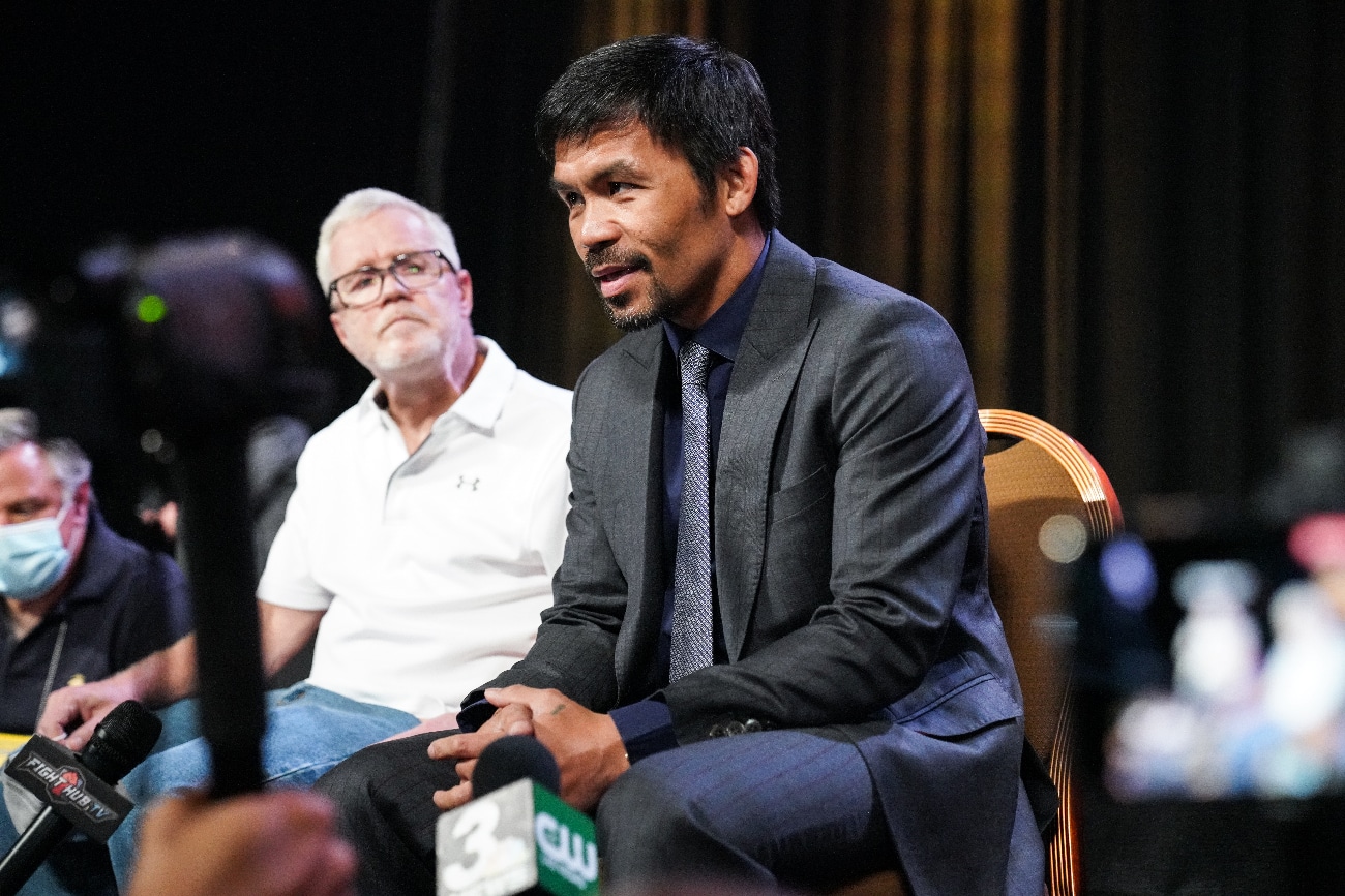 Quotes / Photos: Manny Pacquiao vs. Yordenis Ugas - final press conference