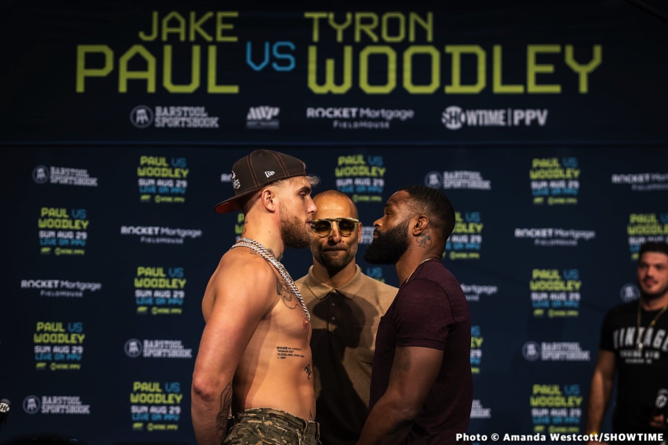 Paul vs. Woodley - What time does it start? Where to watch