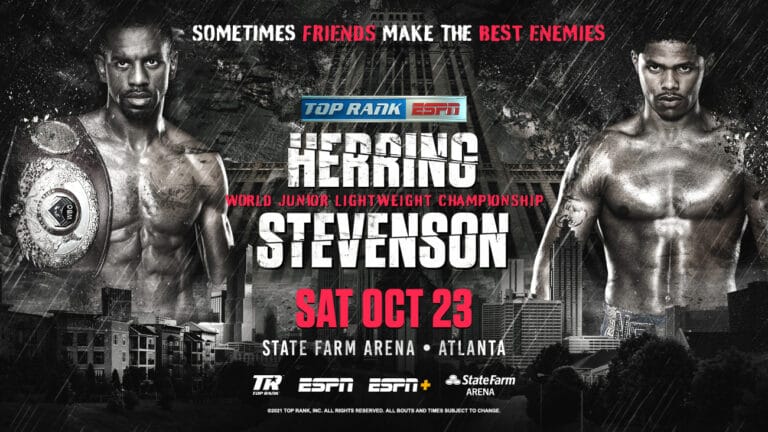 Watch LIVE: Herring vs Stevenson FITE TV & ESPN stream on Saturday