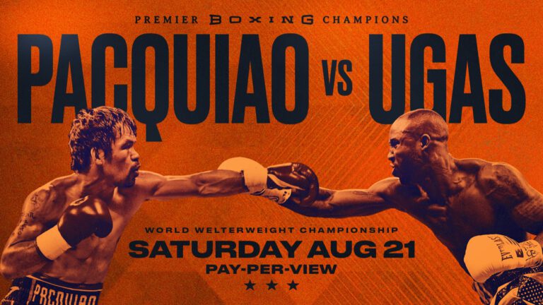 Manny Pacquiao vs. Yordenis Ugas show live on Sky Sports on Aug.21st