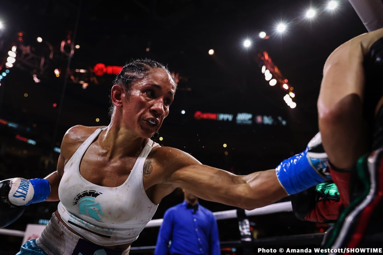 Amanda Serrano Defends Titles, Montana Love Scores TKO - Paul, Dubois & Fury Win