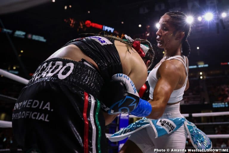 Amanda Serrano Defends Titles, Montana Love Scores TKO - Paul, Dubois & Fury Win