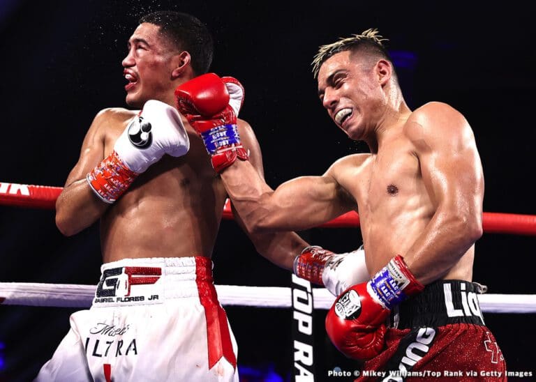 Luis Alberto Lopez Stuns Gabriel Flores Jr. - Boxing Results