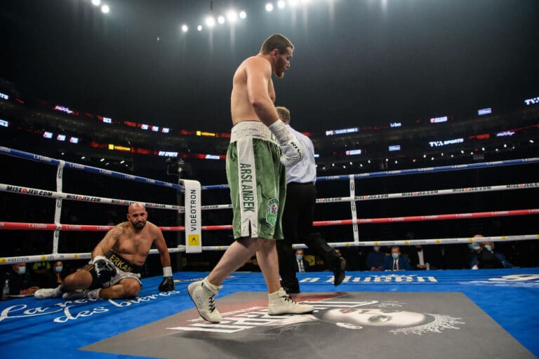 Arslanbek Makhmudov Crushes Erkan Teper In One Round - Boxing Results
