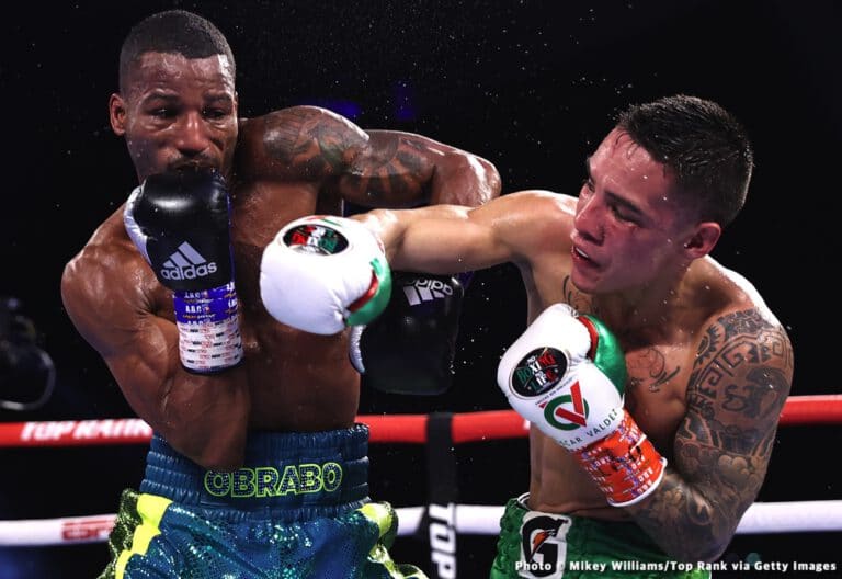 Oscar Valdez defeats Robson Conceicao - Boxing Results