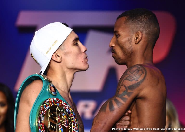 Oscar Valdez vs Robson Conceição: Official Weigh In Results