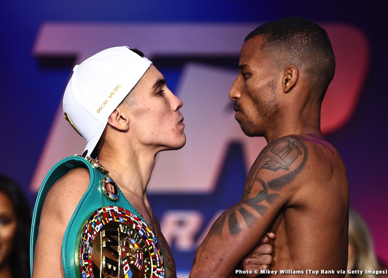 Oscar Valdez vs Robson Conceição: Official Weigh In Results