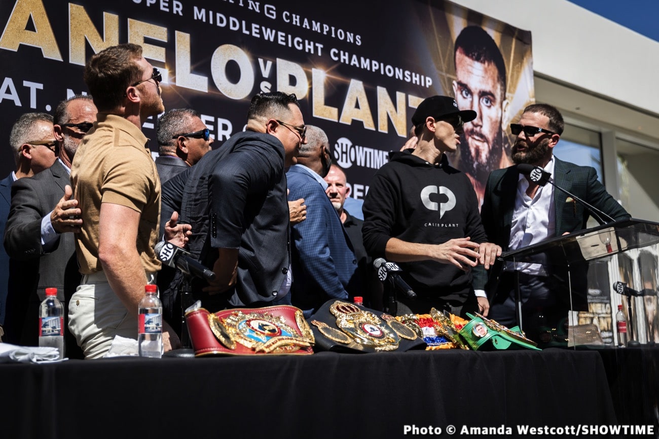 Canelo Alvarez - Caleb Plant SHOWTIME Presser Live Stream at 4:30 pm ET