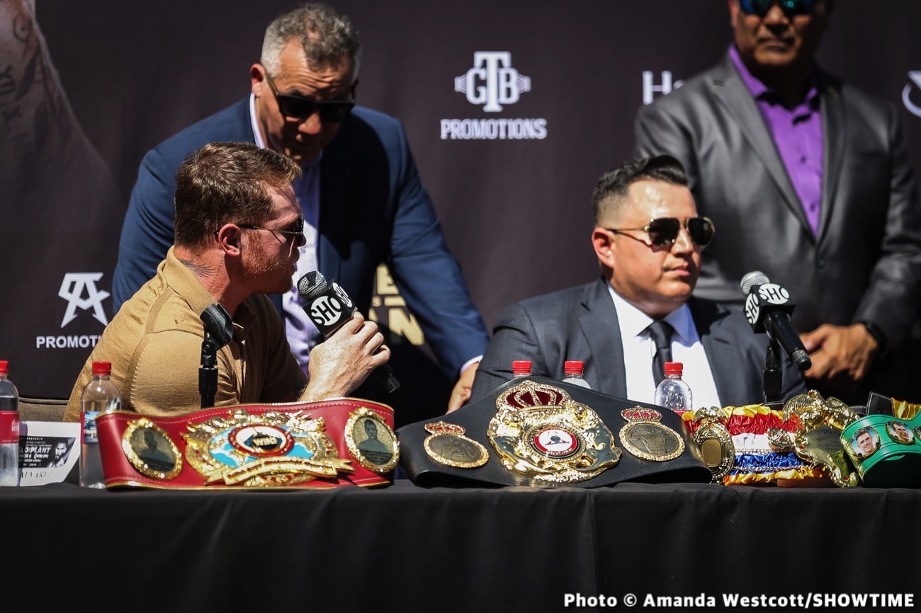 Canelo Alvarez: 'Caleb Plant has already lost in his mind'