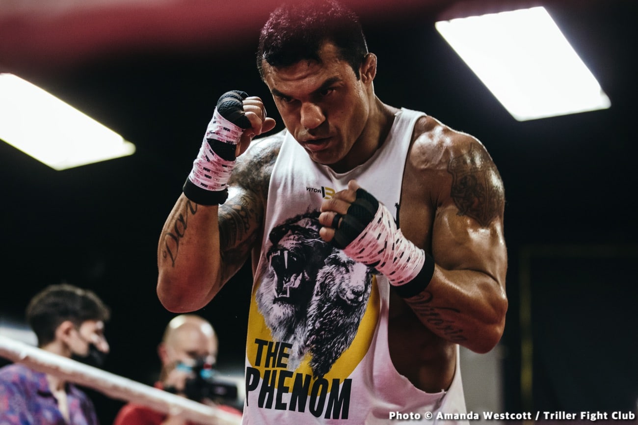 Vitor Belfort: Don't Worry, No One's Going To Get Hurt
