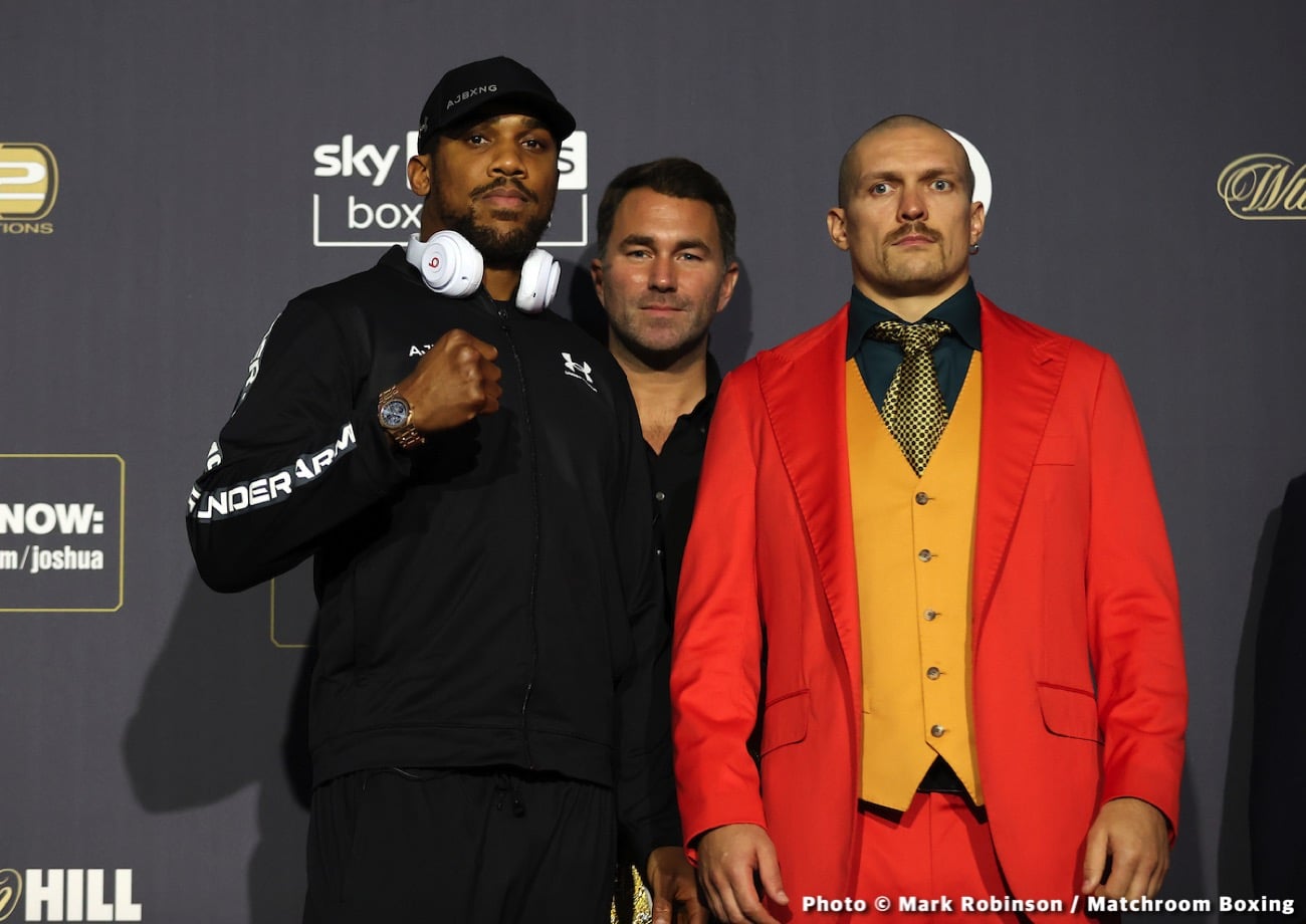 Joshua vs. Usyk: Size Matters?