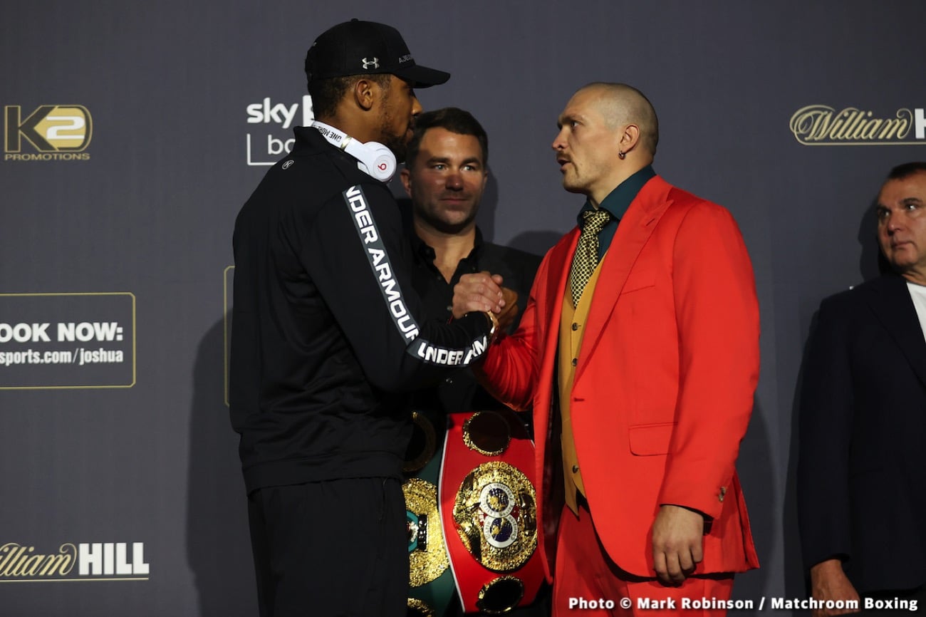 Joshua - Usyk Preview: Who Wins The Big Showdown This Weekend?