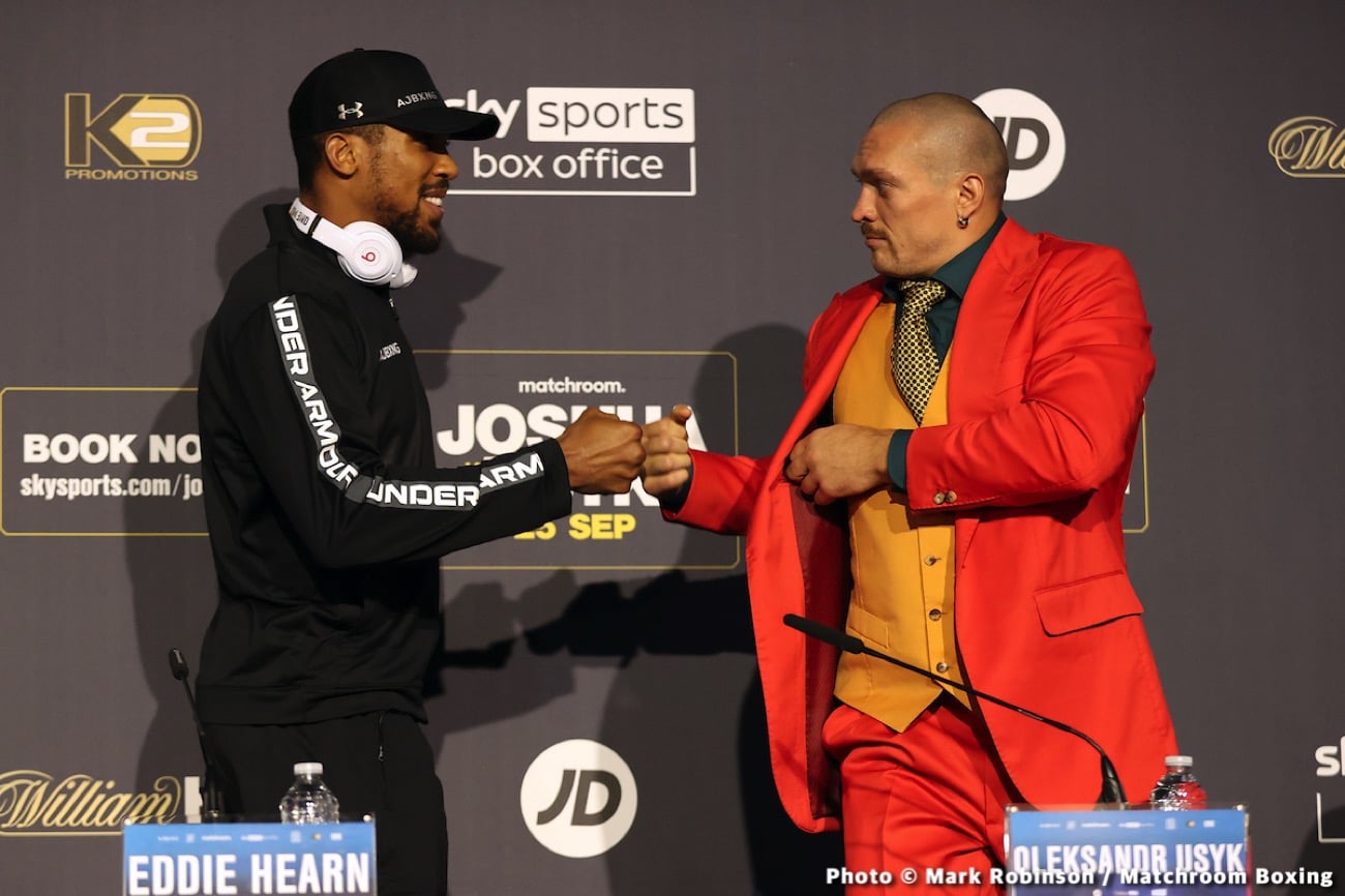 Joshua vs. Usyk: Size Matters?