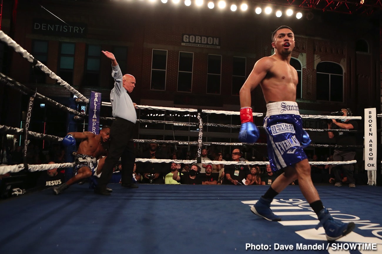 Saul Sanchez Shocks Undefeated Ja’rico O’quinn - Boxing Results