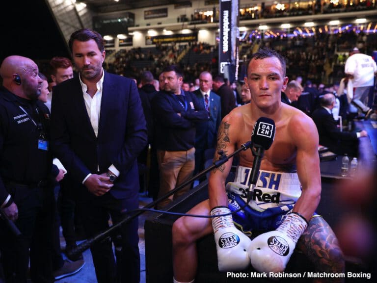 Lara vs. Warrington 2 - live action & results from Leeds