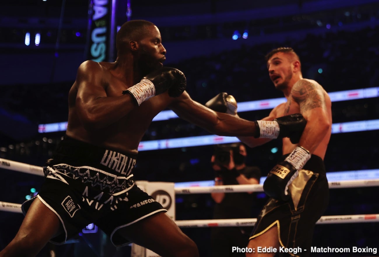 Lawrence Okolie boxing image / photo