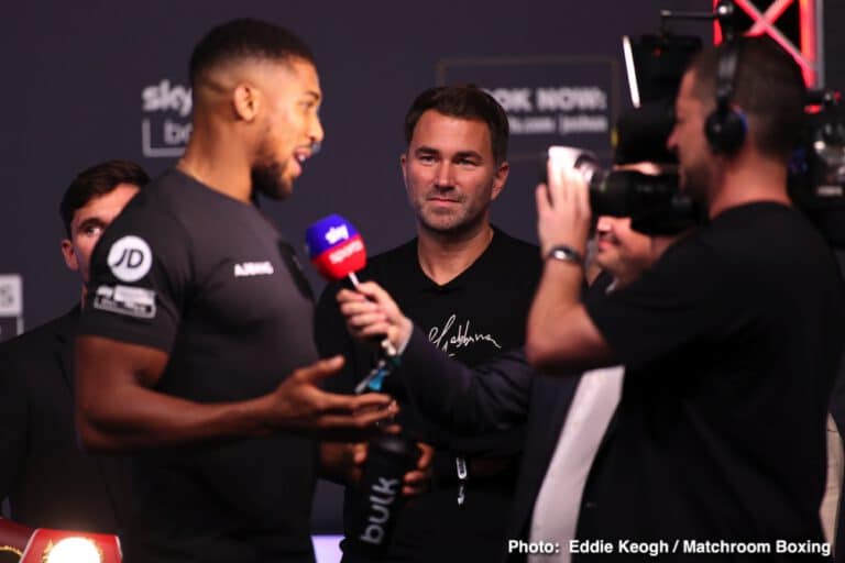 Ronnie Shields confirms Anthony Joshua looking for new trainer
