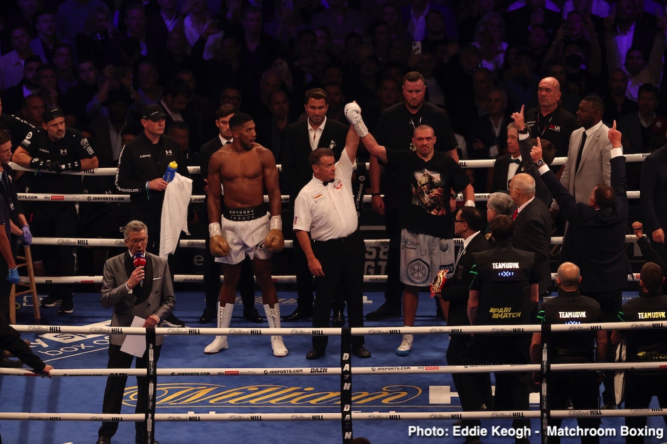 Anthony Joshua rebuilding with new trainer Angel Fernandez