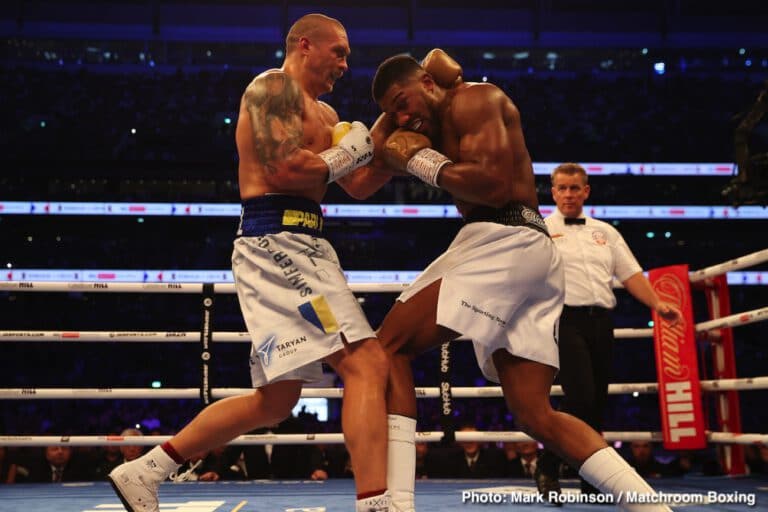 Joshua vs. Usyk - Live results from Tottenham Stadium