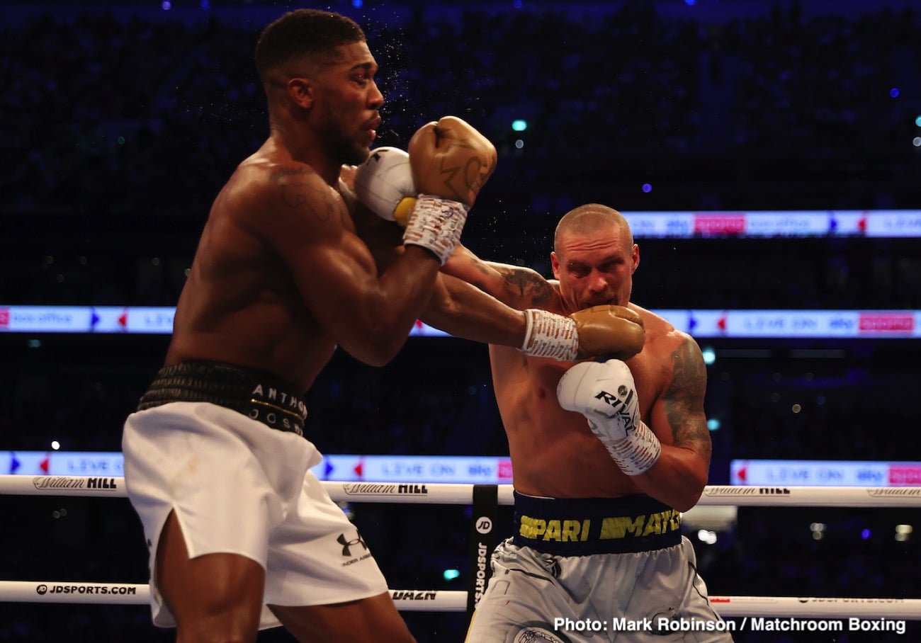 Will Joshua Fight Usyk Next? Tyson Fury Says He “Doesn't Want It”