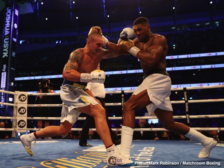 Anthony Joshua vs. Oleksandr Usyk 2 rematch planned for July 23