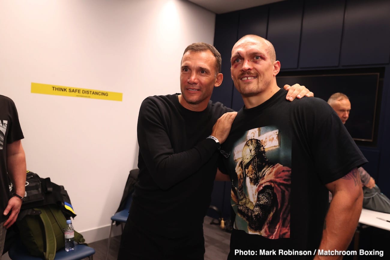 Oleksandr Usyk beats Anthony Joshua - Boxing Results