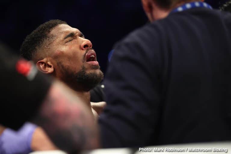 Anthony Joshua and his lack of sport’s specific conditioning