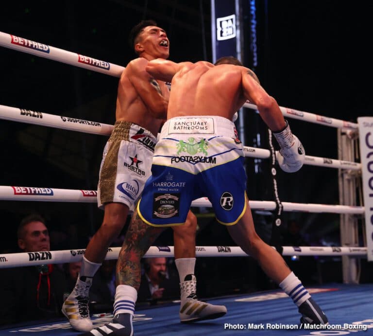 Mauricio Lara - Josh Warrington end in technical draw - Boxing Results