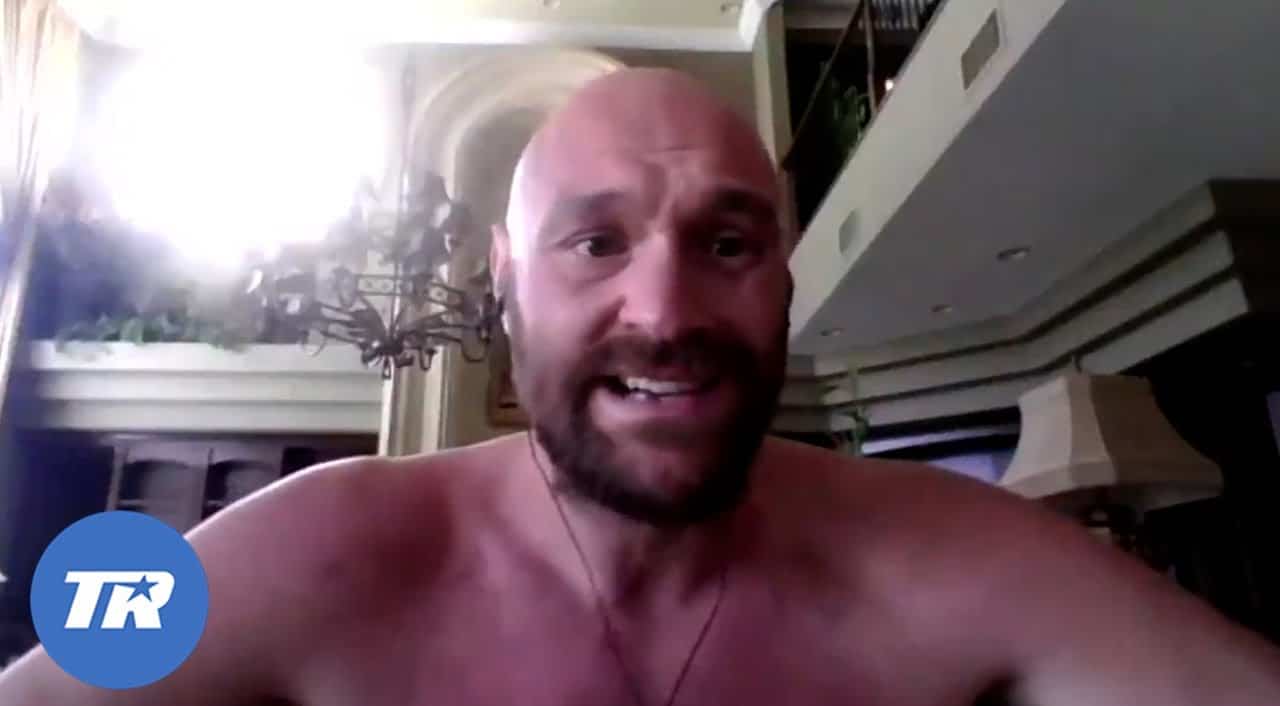 Tyson Fury predicting knockout of Deontay Wilder on October 9th