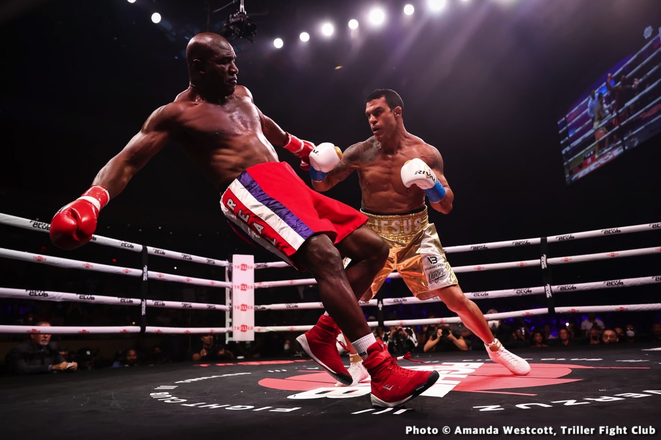 Evander Holyfield, Vitor Belfort boxing image / photo