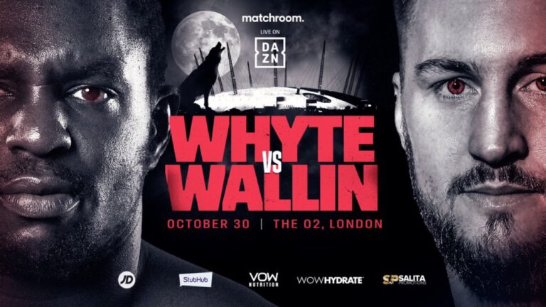 Dillian Whyte vs. Otto Wallin Fight Off As Whyte Suffers Shoulder Injury