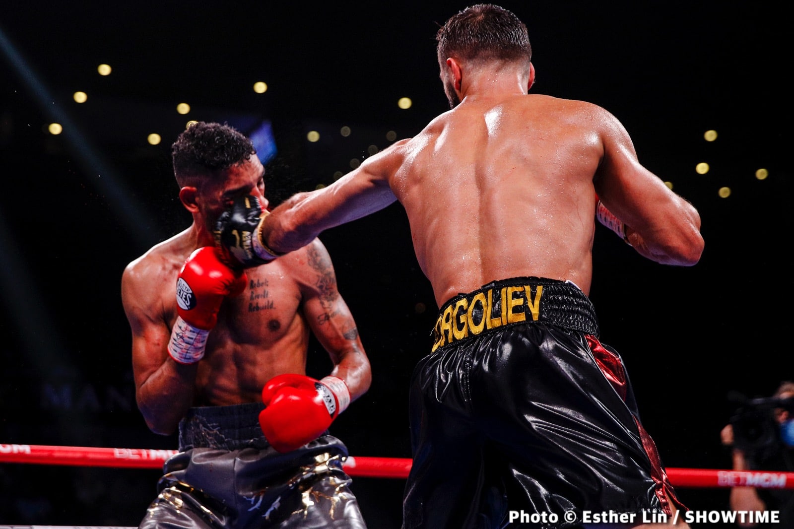 Boxing photo: Jamal James image Radzhab Butaev Stops Jamal James In Round Nine - Boxing Results