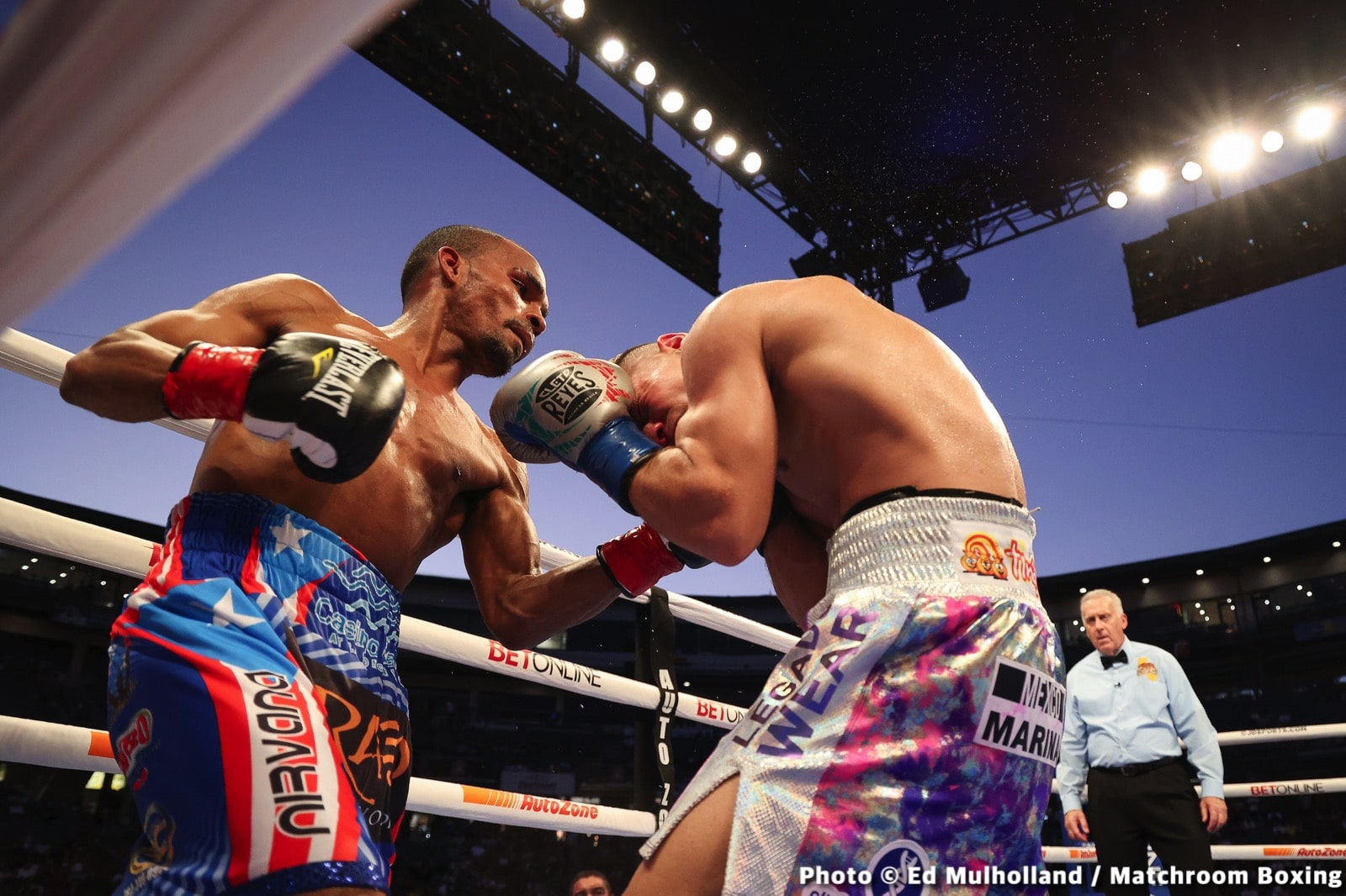 Boxing photo: Mikey Garcia, Sandor Martin image Sandor Martin defeats Mikey Garcia - Boxing Results