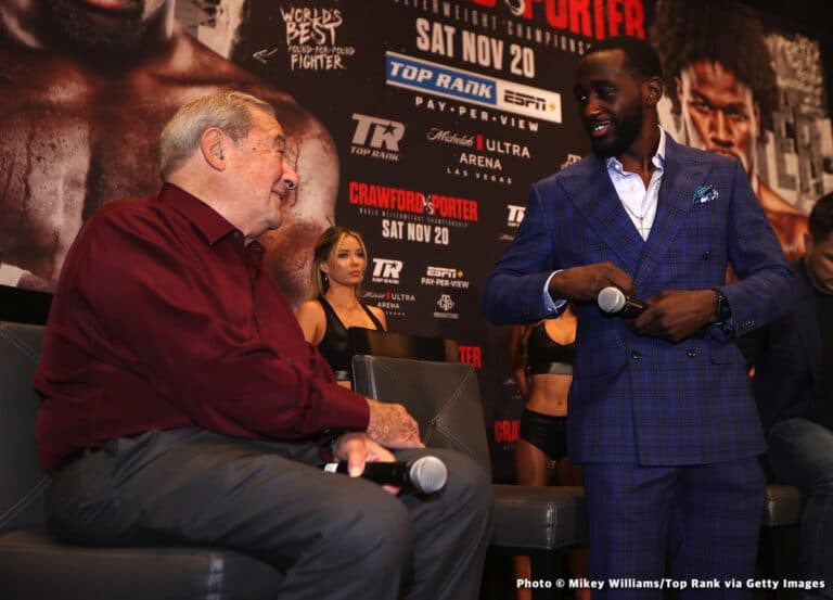 Crawford says Spence and Thurman will back away if he beats Porter impressively