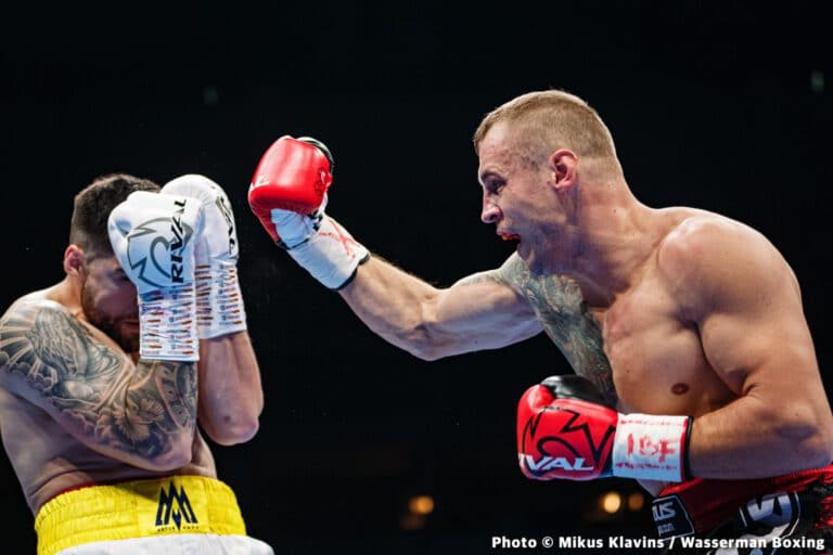 Mairis Briedis Crushes Artur Mann In Three - Boxing Results