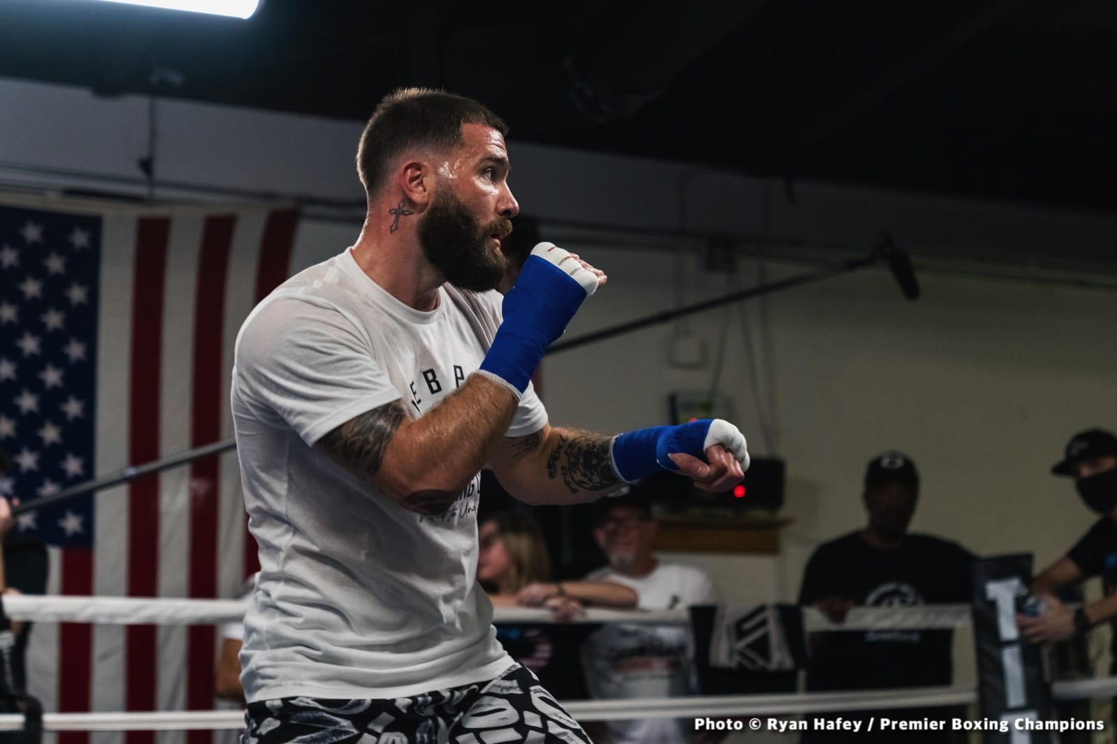 Canelo vs Plant: Caleb Plant Workout Quotes