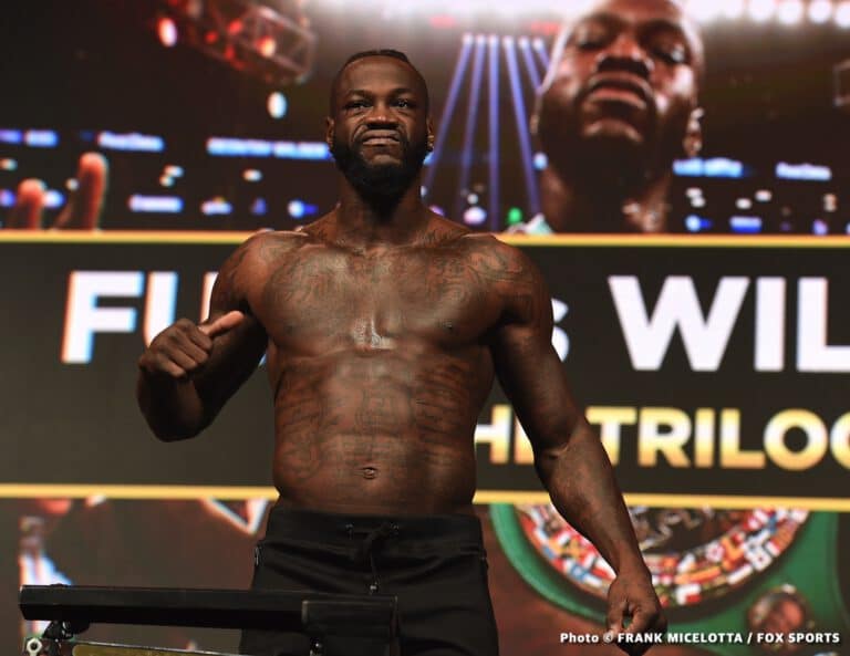 Watch LIVE: Fury vs. Wilder 3 Las Vegas Weigh In