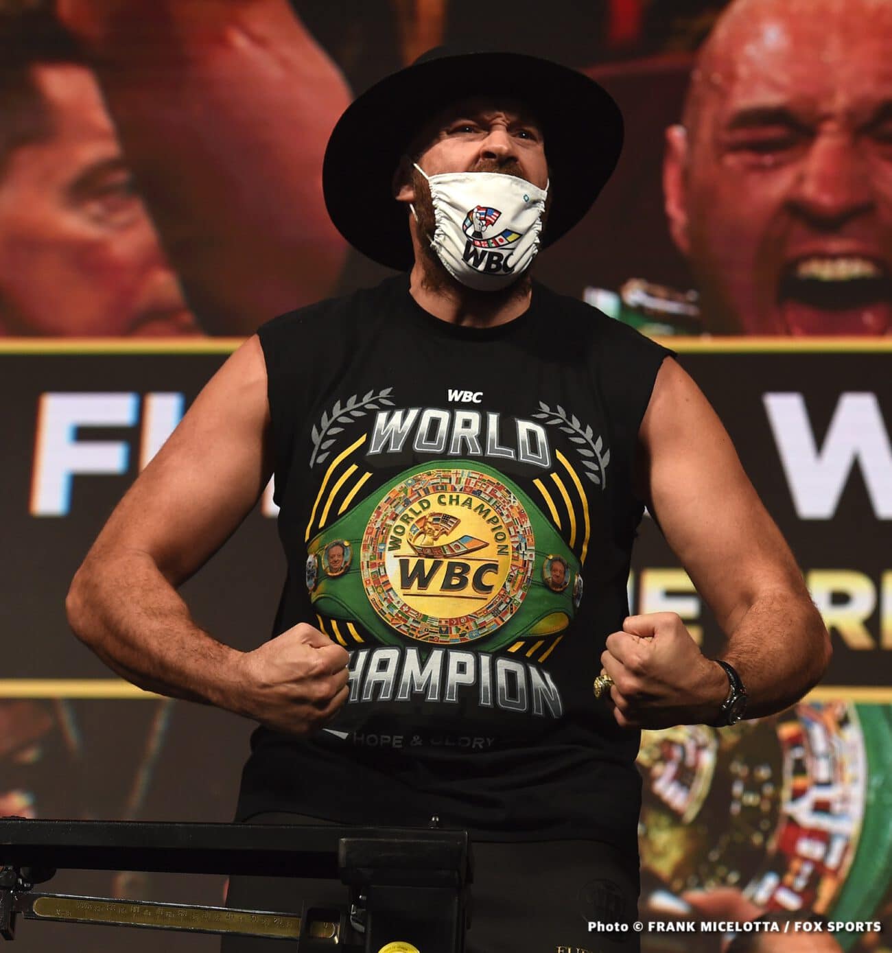 Boxing photo: Adam Kownacki, Deontay Wilder, Edgar Berlanga, Efe Ajagba, Frank Sanchez, Jared Anderson, Julian Williams, Robert Helenius, Tyson Fury image Weights: Tyson Fury 277 vs. Deontay Wilder 238