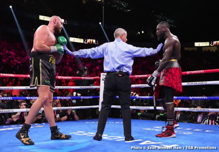 Tyson Fury calls Deontay Wilder a "sore loser, idiot"