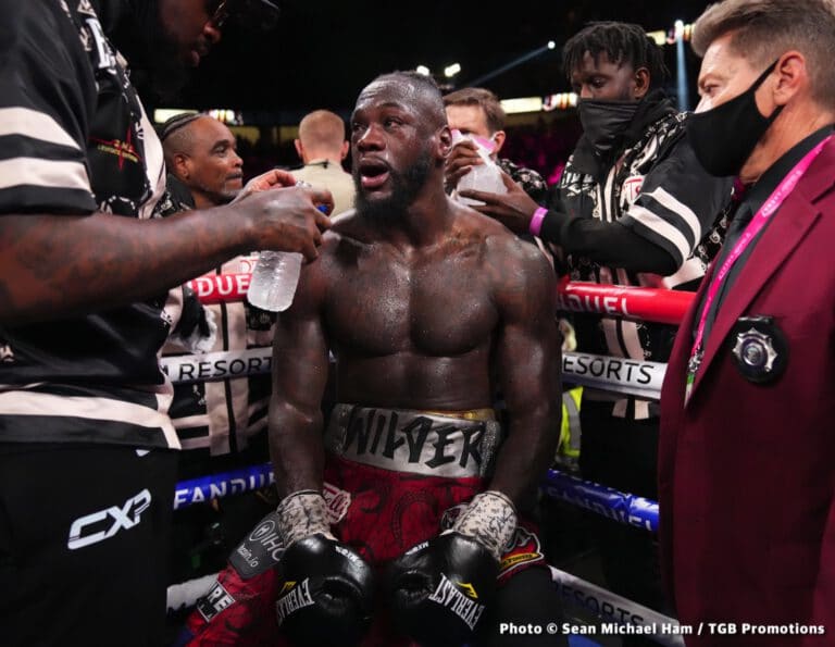 Malik Scott says Deontay Wilder talking 'Get-Back' to continue fighting