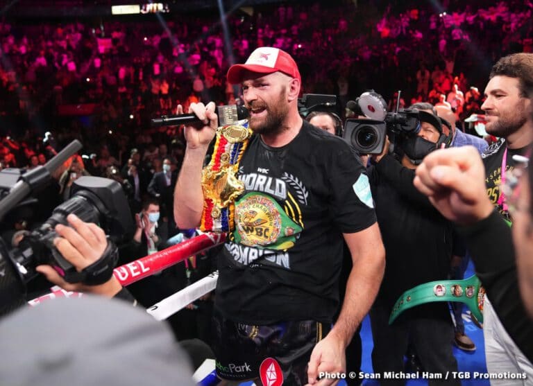 Tyson Fury Says He Will Fight Ngannou In Vegas, February Or March Of Next Year