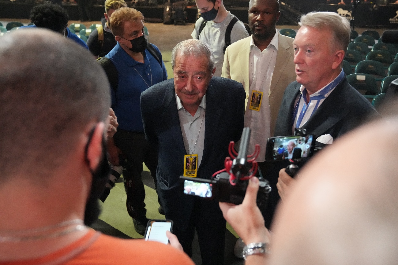 Bob Arum wants Fury to fight Usyk next, then Joshua
