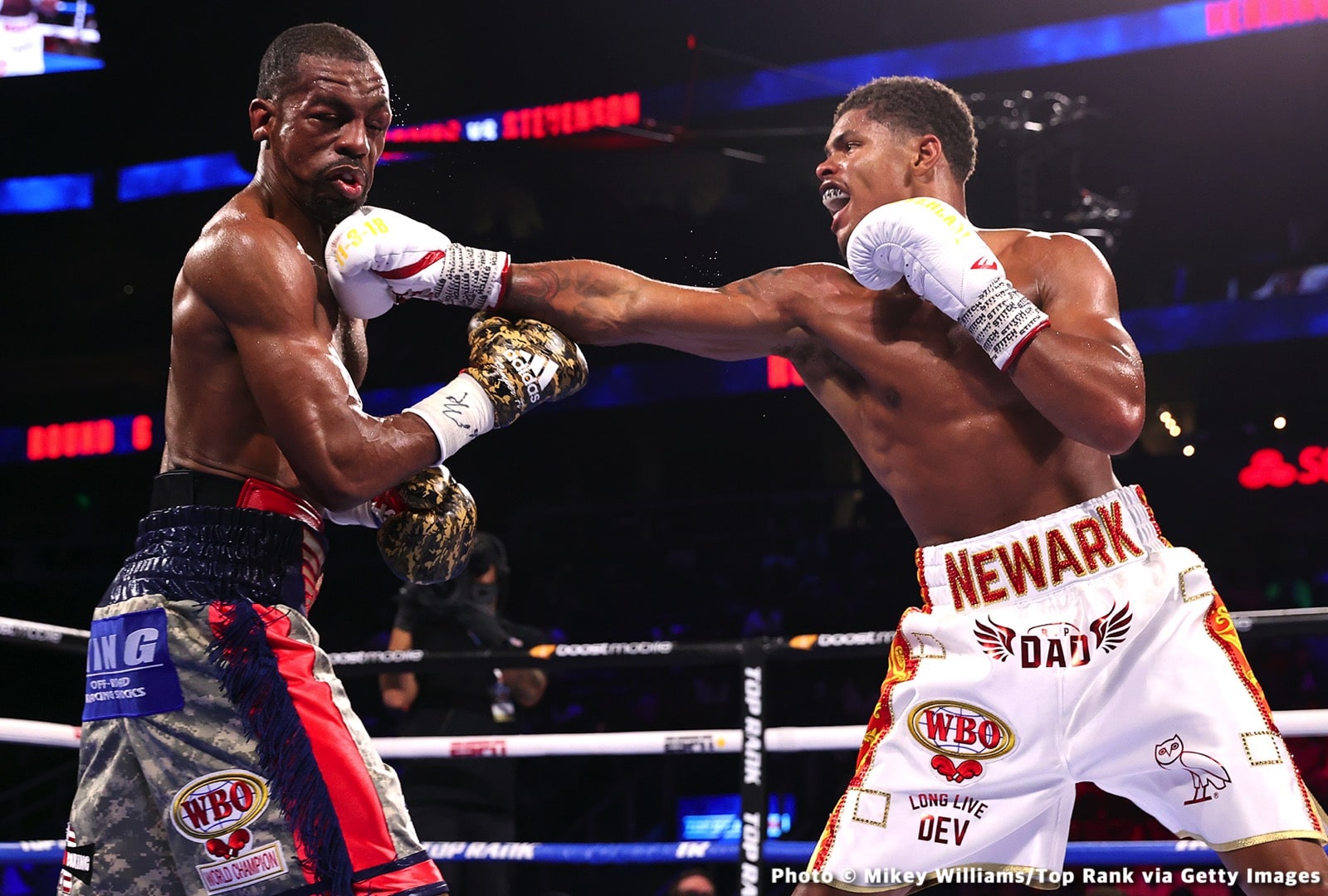 Shakur Stevenson stops Jamel Herring in 10th round - Boxing Results